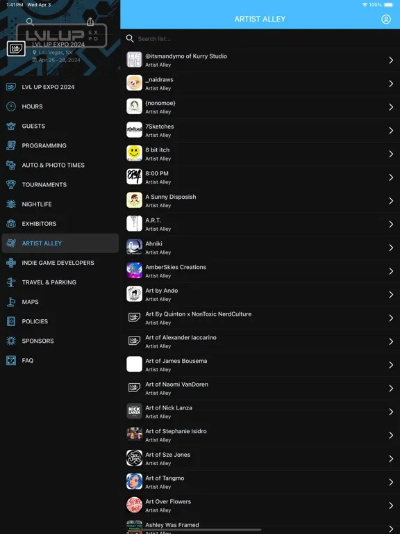 LVL UP EXPO iPad  স্ক্রিনশট