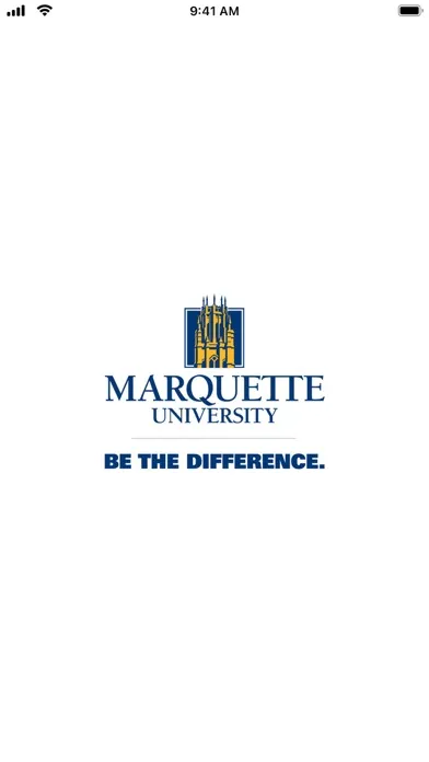 Capturas de tela do Marquette New Student & Family