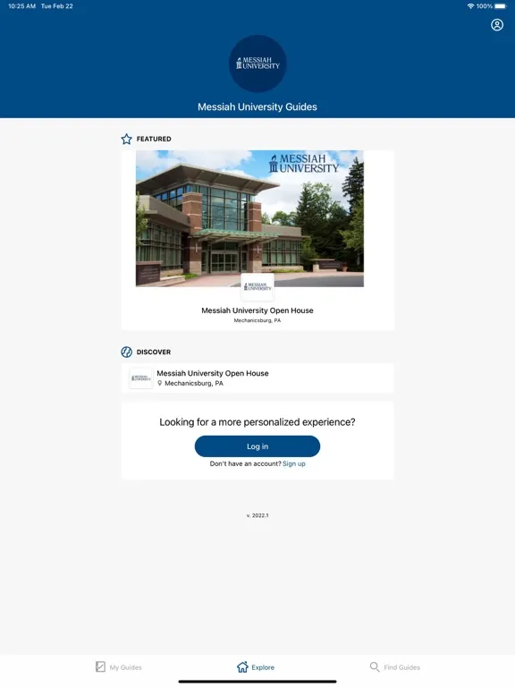 Скриншоты Messiah University Guides iPad 
