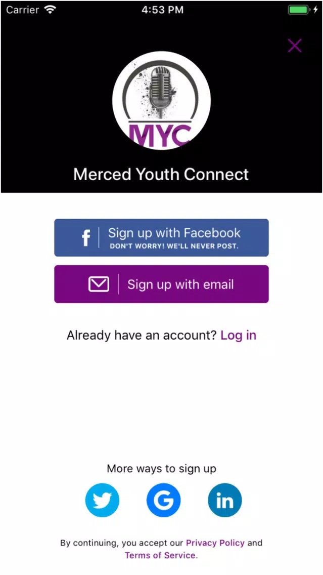 Merced Youth Connect スクリーンショット