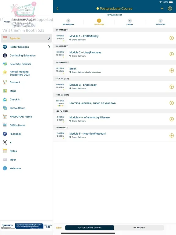 NASPGHAN 2024 iPad 應用截圖