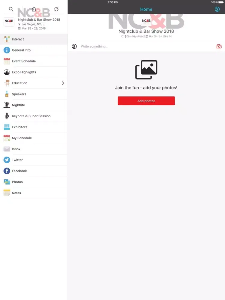 Tangkapan skrin Nightclub & Bar Show iPad 