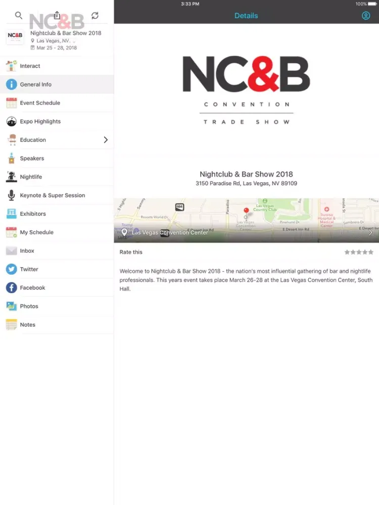 Tangkapan skrin Nightclub & Bar Show iPad 