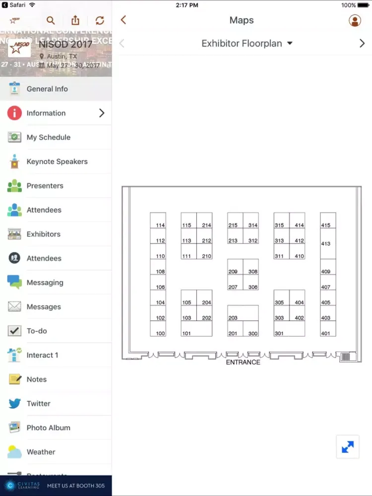 NISOD iPad  Screenshots