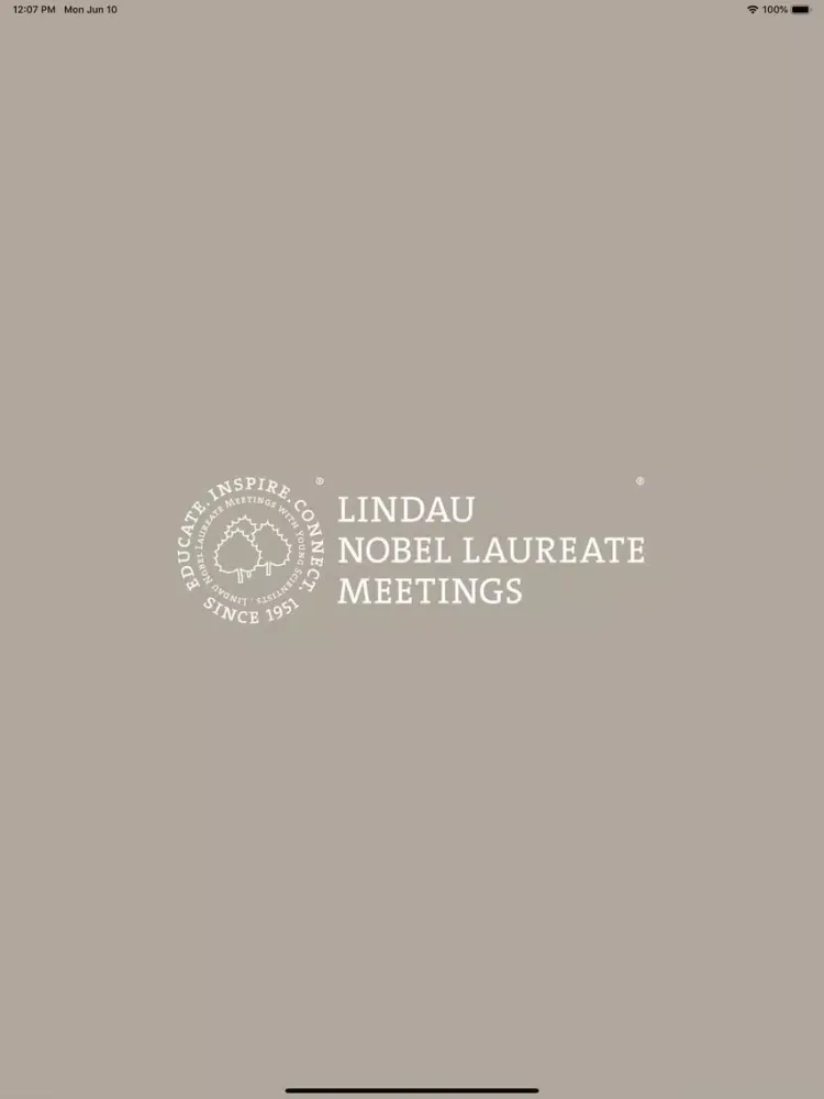 Lindau Nobel Laureate Meetings iPad 应用截图