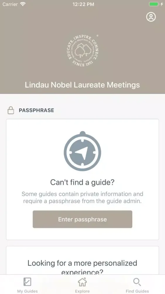 Lindau Nobel Laureate Meetings应用截图