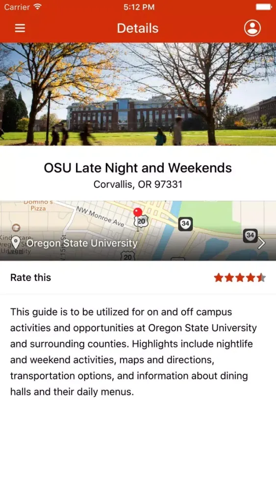 Screenshot di OSU Late Night and Weekends