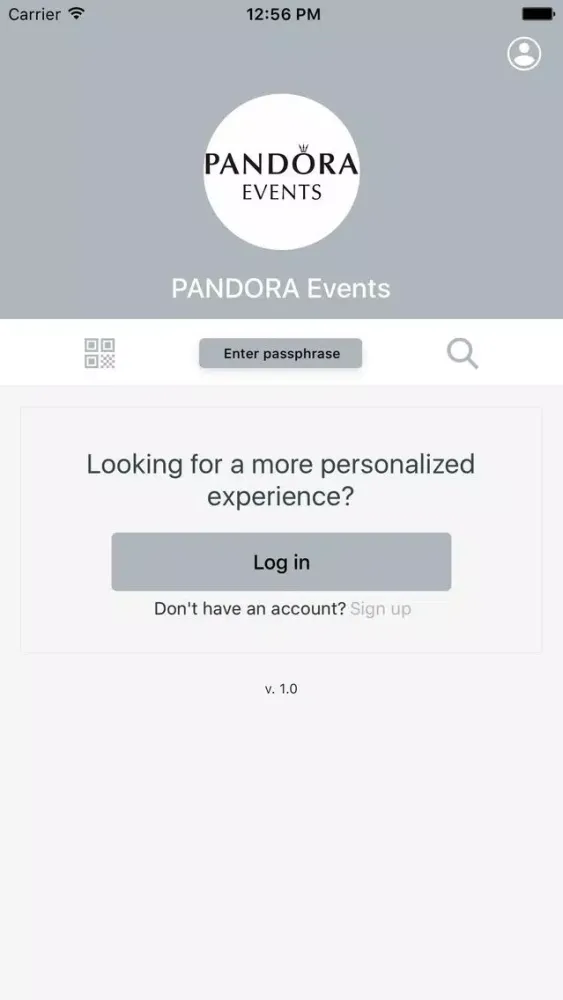 PANDORA Events Ekran Görüntüleri