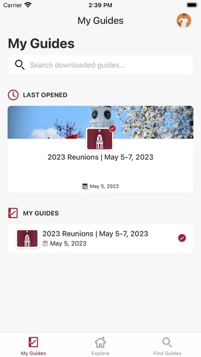 Phillips Exeter Academy Events Ekran Görüntüleri