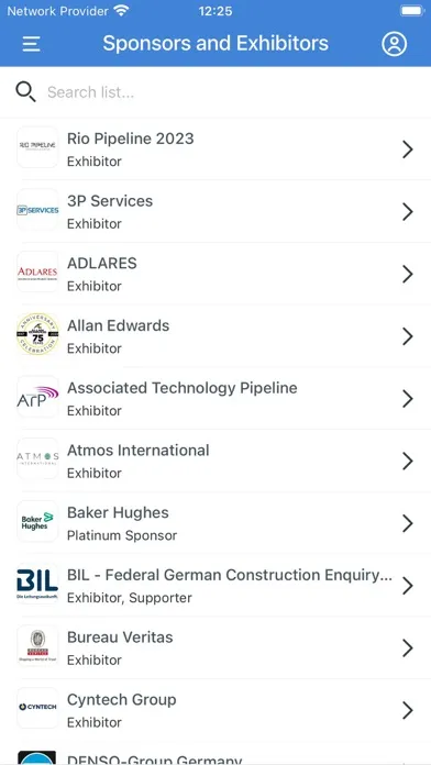 Pipeline Technology Conference سکرین شاٹس