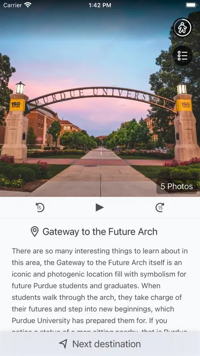Скриншоты PurdueGuide