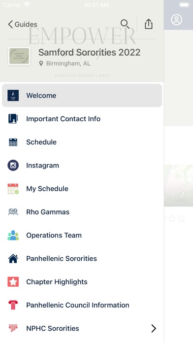Скриншоты Samford University Guides