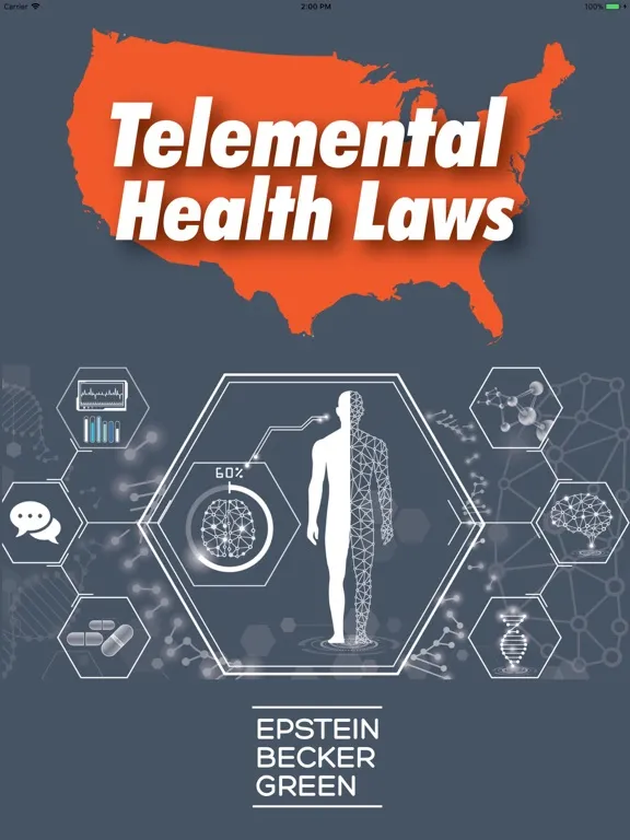 Capturas de pantalla de Telemental Health Laws iPad 