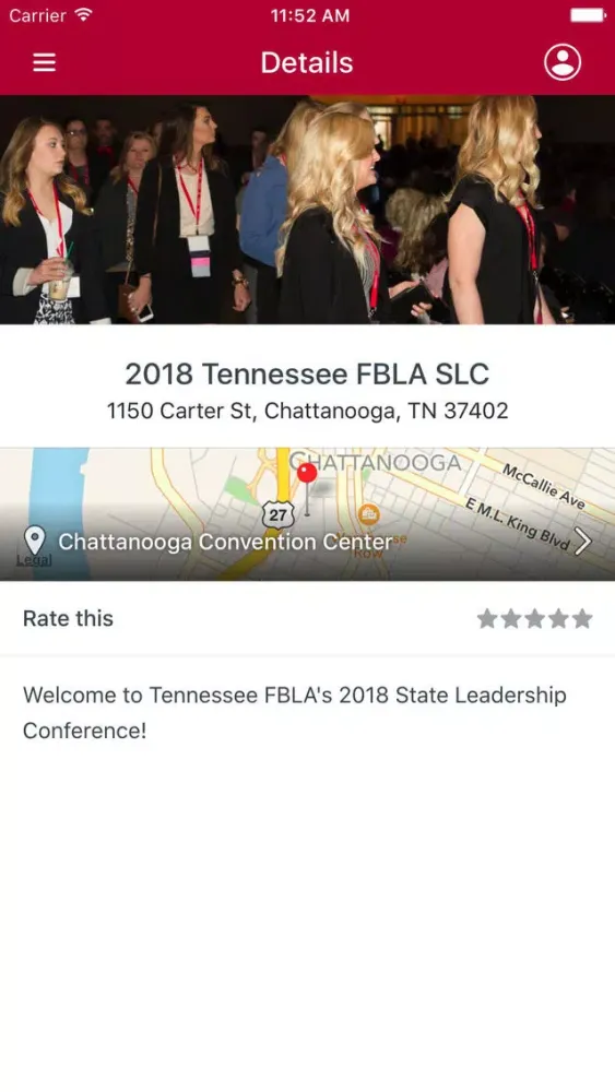 Captures d'écran de Tennessee FBLA