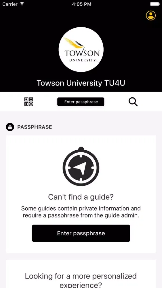 Скриншоты Towson University TU4U