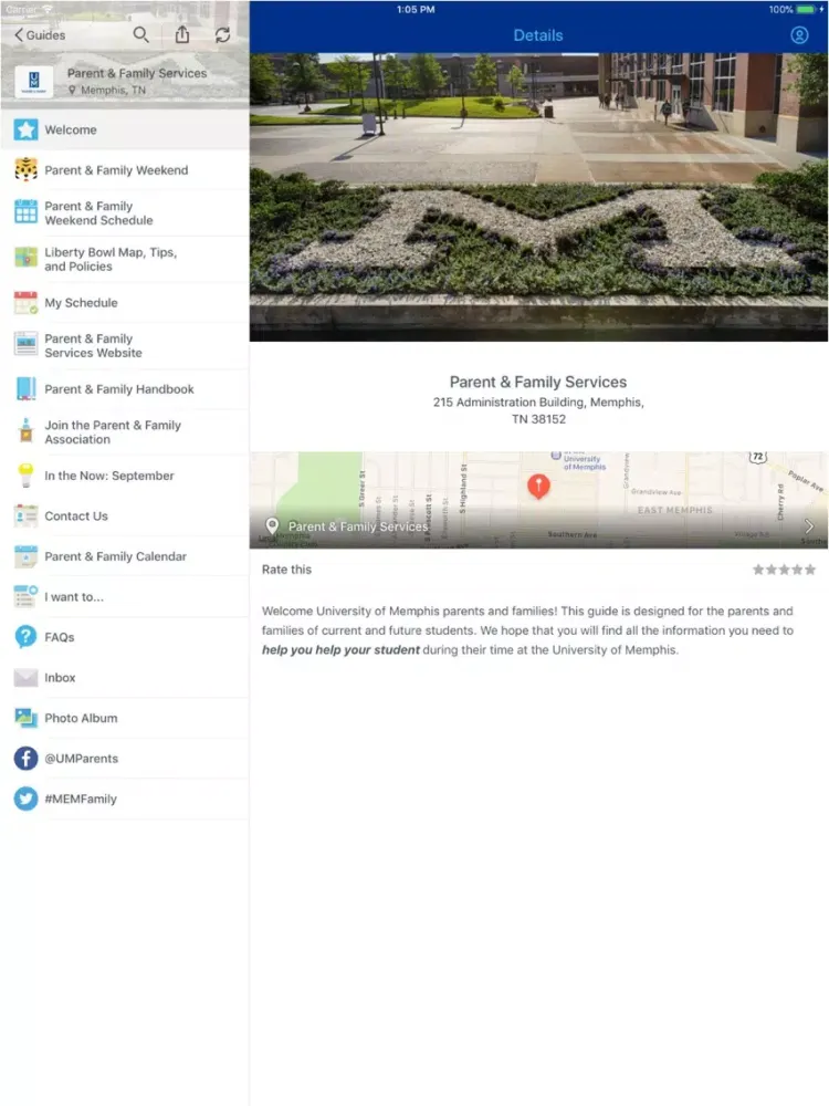 UofM Resources iPad  स्क्रीनशॉट