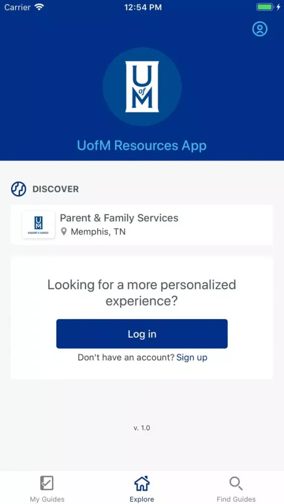 UofM Resources स्क्रीनशॉट