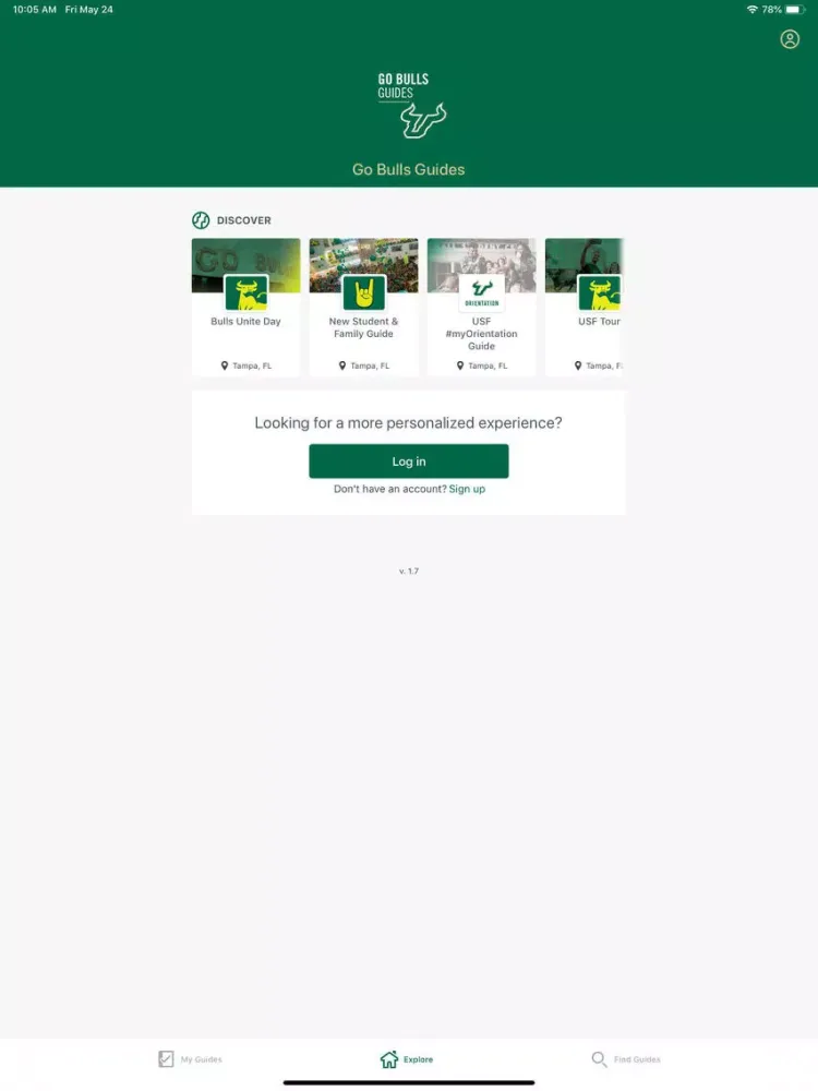 Go Bulls Guides iPad  Screenshots