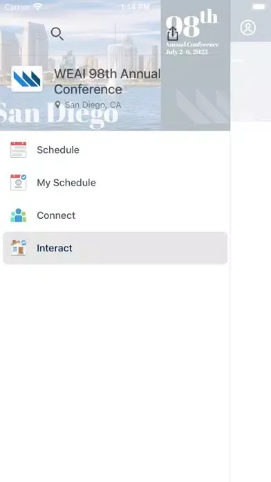 WEAI 2023 Annual Conference Screenshots