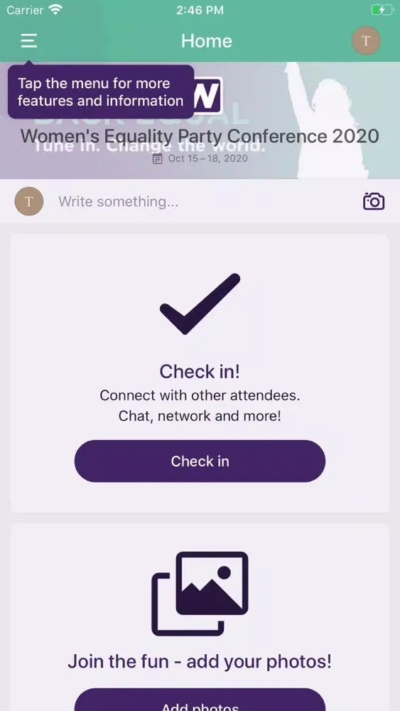 Скриншоты WEP Conference 2020