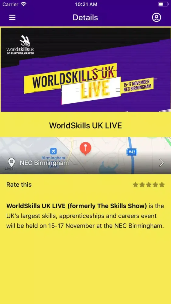 WorldSkills UK LIVE स्क्रीनशॉट