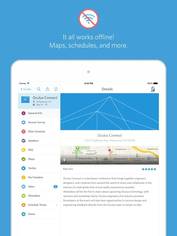 Скриншоты Guidebook iPad 
