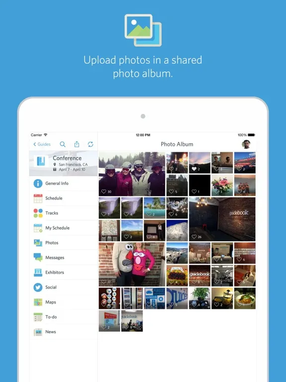 Скриншоты Guidebook iPad 
