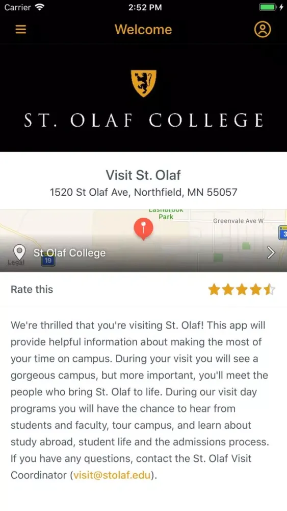 St. Olaf College應用截圖