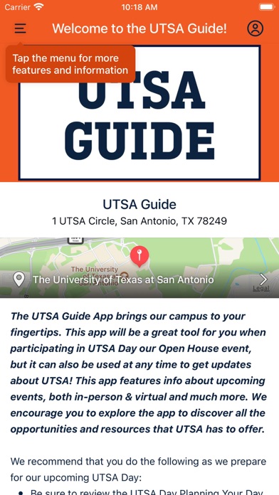 UTSA Guide スクリーンショット