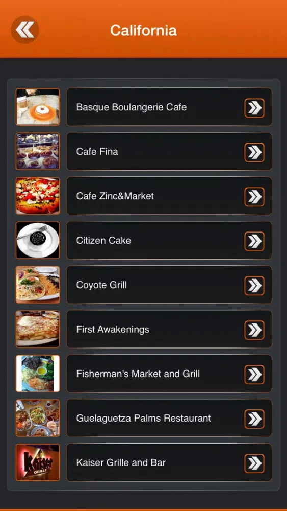 Rachael Ray $40 a Day Restaurant Locations 스크린샷