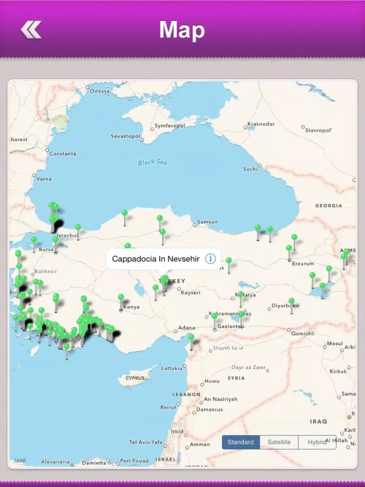 Captures d'écran de Turkey Tourism iPad 