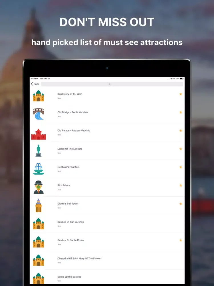 GuideeGo - Roman Forum Guide iPad  Ekran Görüntüleri