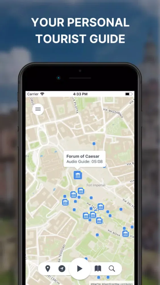 GuideeGo - Roman Forum Guide Ekran Görüntüleri