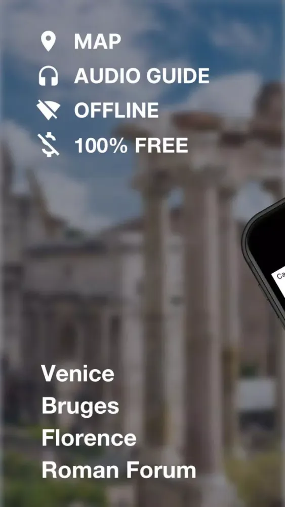 GuideeGo - Roman Forum Guide Ekran Görüntüleri