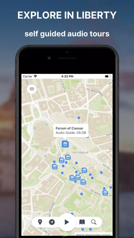 GuideeGo - Roman Forum Guide Ekran Görüntüleri
