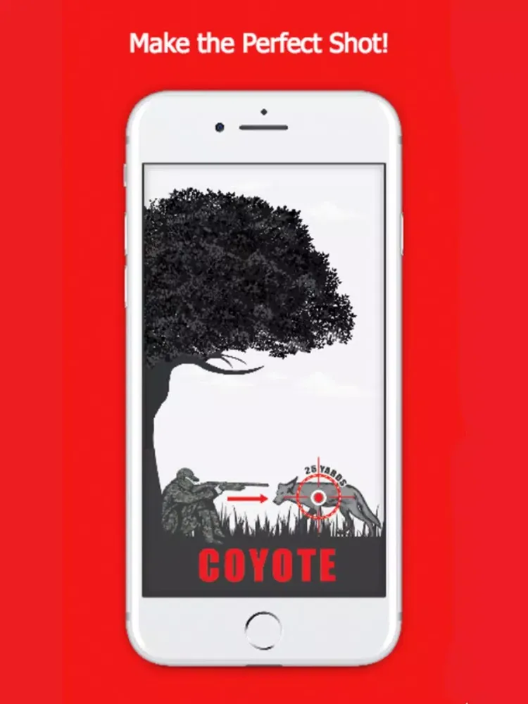 Coyote Range Finder for Hunting iPad  سکرین شاٹس