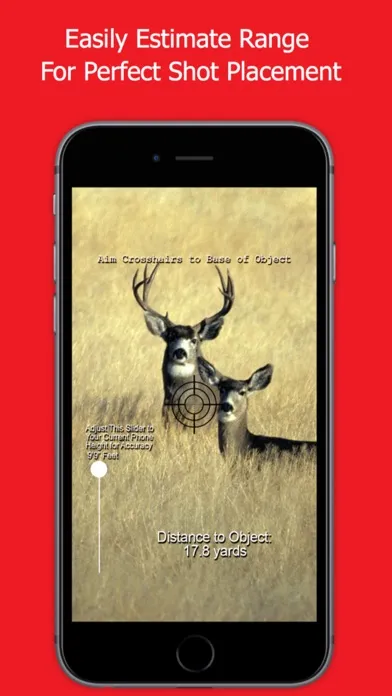 Ảnh chụp màn hình của Range Finder for Hunting Deer & Bow Hunting Deer