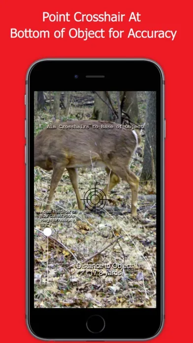 Ảnh chụp màn hình của Range Finder for Hunting Deer & Bow Hunting Deer