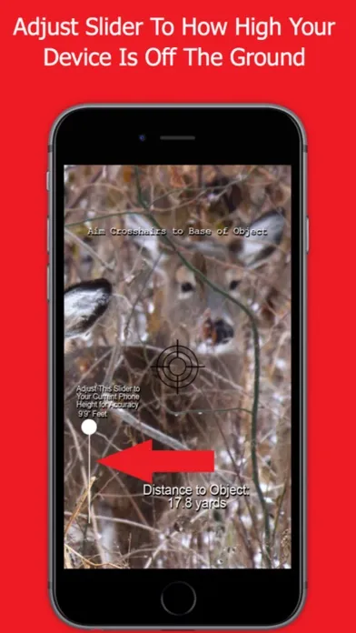 Ảnh chụp màn hình của Range Finder for Hunting Deer & Bow Hunting Deer