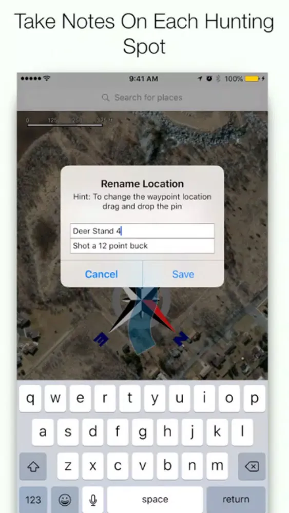 Capturas de tela do Wind Direction for Elk Hunting Big Game Windfinder