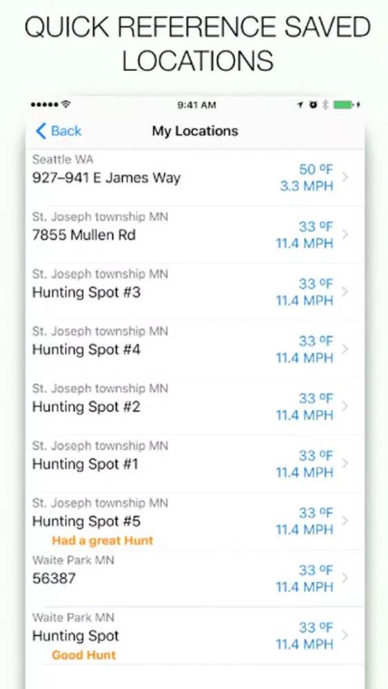 Wind Direction for Predator Hunting Fox Windfinder স্ক্রিনশট