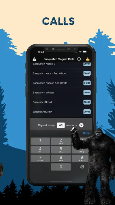 Sasquatch Hunting Calls Screenshots