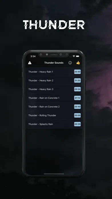 Thunder Sounds For Sleeping Screenshots