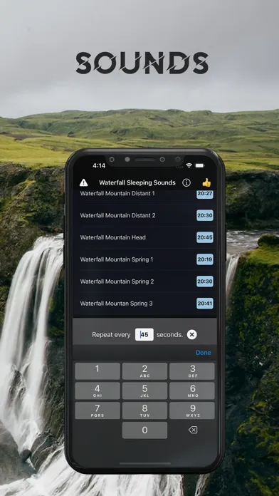 تصاویر Waterfall Sounds for Sleeping
