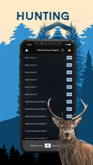 Whitetail Magnet - Deer Sounds應用截圖