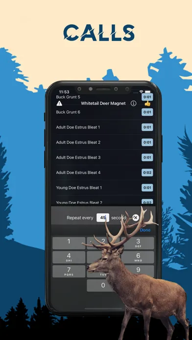 Whitetail Magnet - Deer Sounds應用截圖