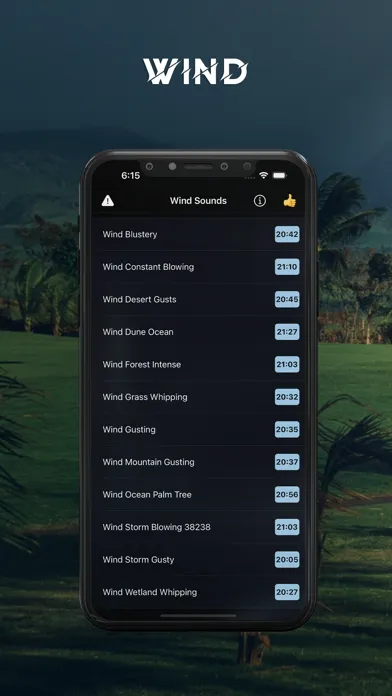 Wind Calming Night Sounds Ekran Görüntüleri