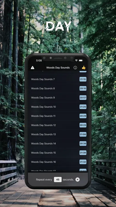 Day Woods Sounds for Sleeping Ekran Görüntüleri