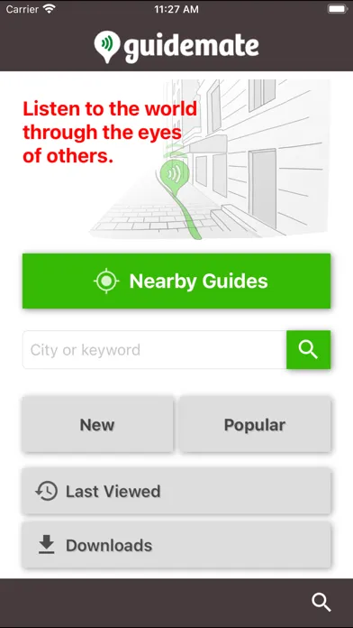 guidemate Audio Travel Guide स्क्रीनशॉट