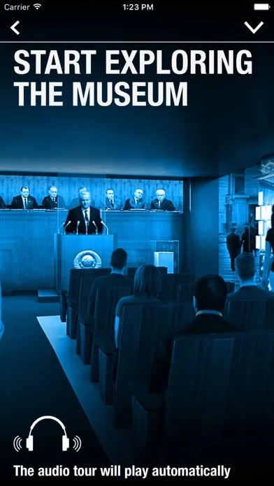 Capturas de pantalla de Boris Yeltsin Presidential Center Audio Guide